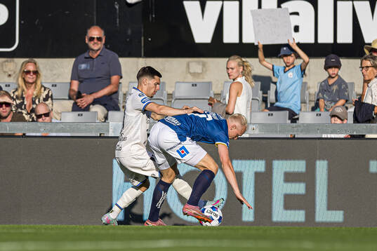 Sirius Isak Bjerkebo och Halmstads André Boman