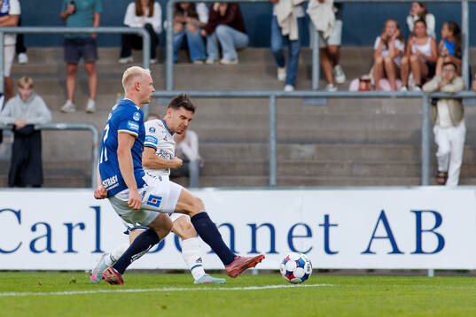 Halmstads André Boman och Sirius Isak Bjerkebo