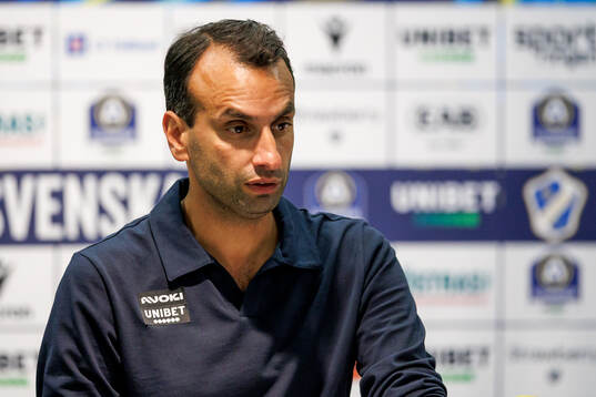 Sirius tränare Andreas Engelmark