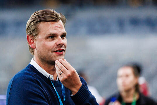 Djurgårdens vd Hampus Frisén