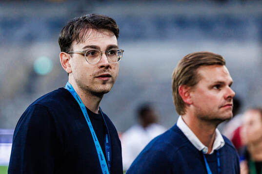 Djurgårdens fotbollschef Maximilian Hahn