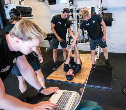 Albin Sundsvik, Filip Johansson  och Ludvig Claesson