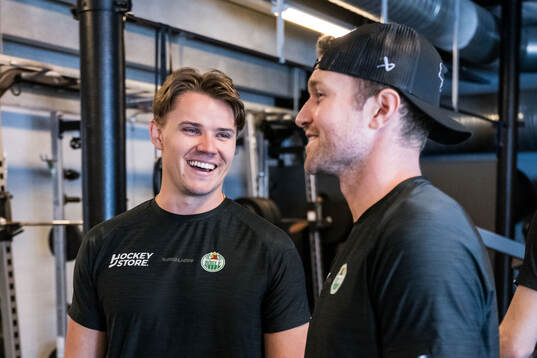 Axel Kumlin och Nate Clurman
