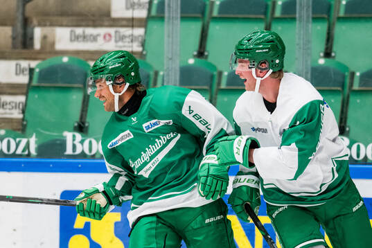 Leon Bristedt och Calle Själin
