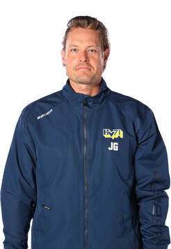 HV71s Målvaktstränare Joel Gistedt