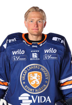 Växjös målvakt Ludvig Persson