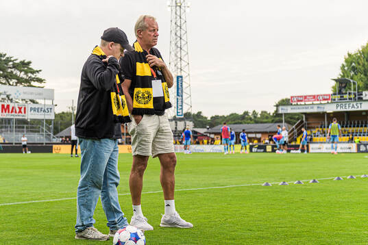 Sports director Hans "Hasse" Larsson of Mjällby
