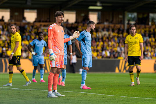 goalkeeper Dominik Takác of Slovan Bratislava