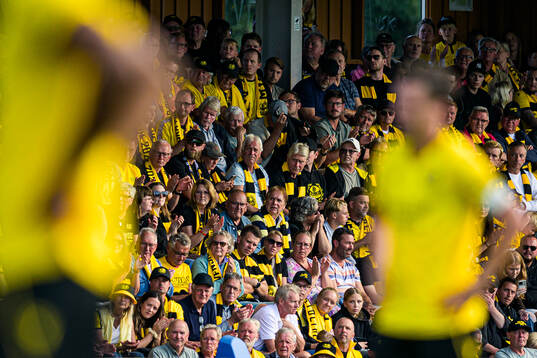 Supporters of Mjällby