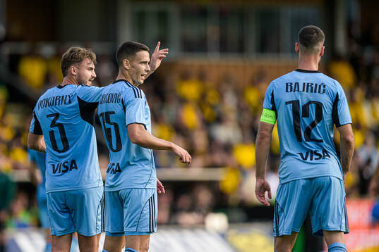 Peter Pokorný, Svetozar Markovic and Kenan Bajric of