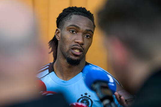 Manasse Kianga of Slovan Bratislava