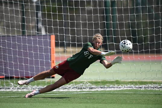 Goalkeeper Cajsa Andersson of Hammarby
