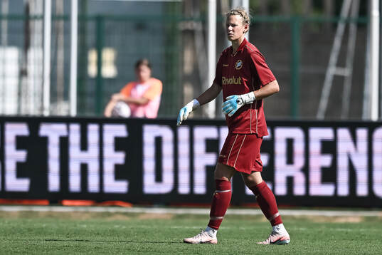 Goalkeeper Cajsa Andersson of Hammarby