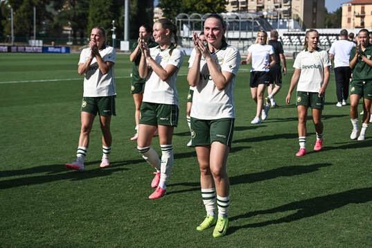 Players of Hammarby  celebrate