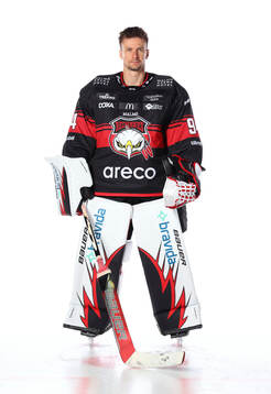 Malmö Redhawks målvakt Marek Langhamer