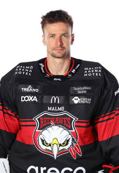 Malmö Redhawks målvakt Marek Langhamer