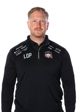 Malmö Redhawks fysioterapeut Ludvig Omdal Persson