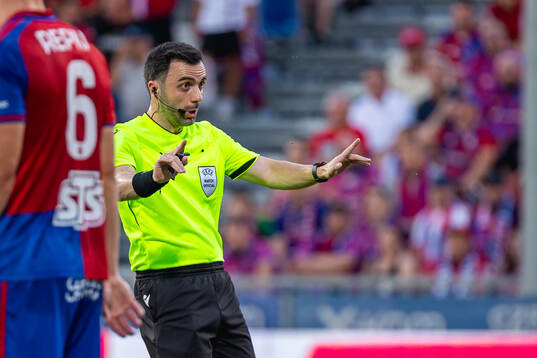 Referee Henrik Nalbandyan