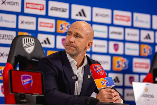 Coach Henrik Rydstrom of Hammarby