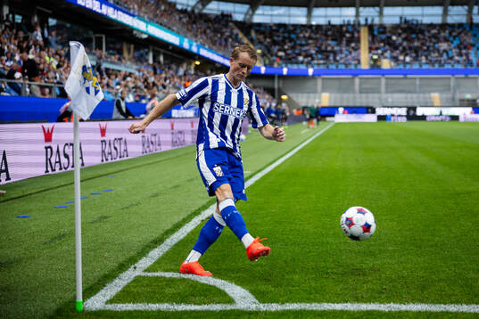 Sam Larsson of IFK Göteborg