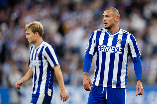 Tiago Coimbra and David Kruse of IFK Göteborg