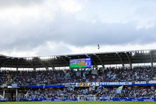View of the arena Gamla Ullevi
