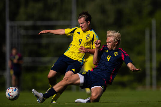 Sveriges Oscar Arp och Sveriges Tor Munde