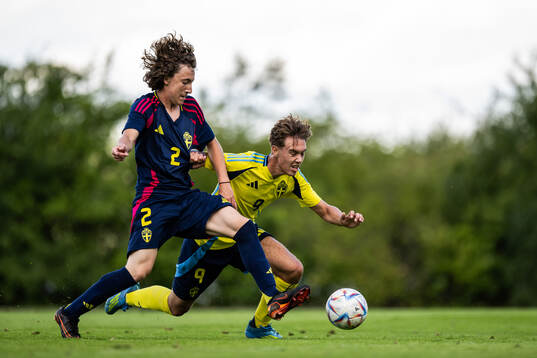 Sveriges Benjamin Säve Vicic och Sveriges Teo Taylor