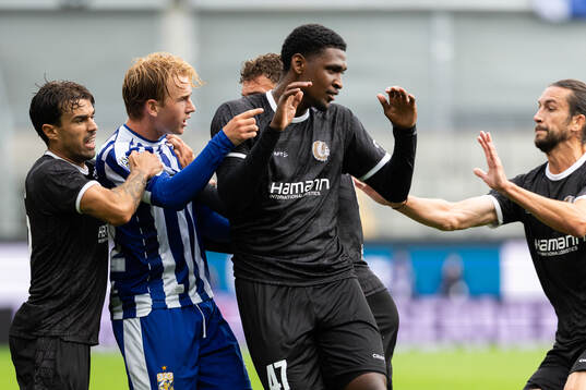 Tiago Araujo and Josué Vergara of Gent as well as Noah