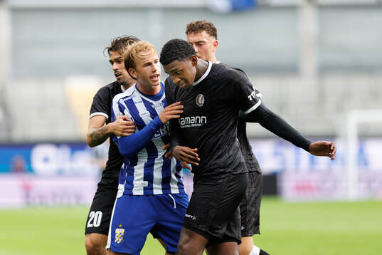 Tiago Araujo and Josué Vergara of Gent as well as Noah