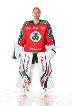 Frölundas målvakt Tobias Normann