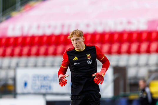 Östersunds målvakt Rasmus Forsell
