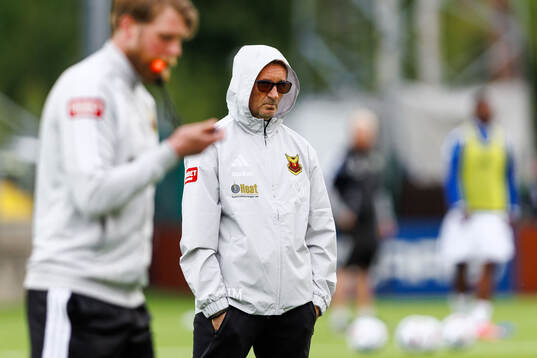 Östersunds huvudtränare Nemanja Miljanovic