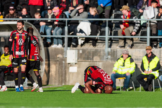 Östersunds Jabir Abdihakim Ali jublar