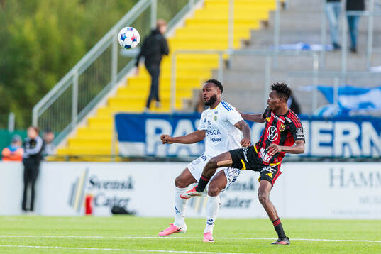 GIF Sundsvalls Shalom Ekong och Östersunds Sunday Anyanwu