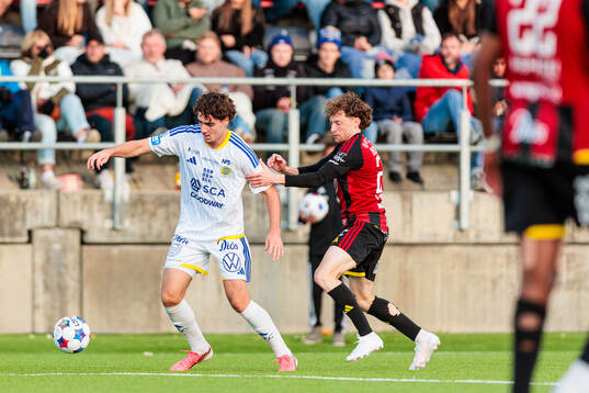 GIF Sundsvalls Eron Gojani och Östersunds Daniel Miljanovic