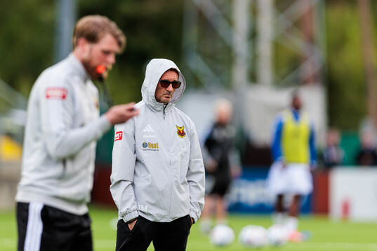 Östersunds huvudtränare Nemanja Miljanovic