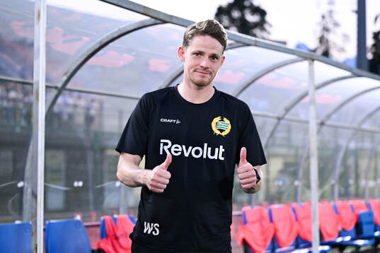 Head coach William Strömberg of Hammarby