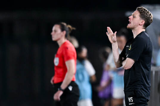 Head coach William Strömberg of Hammarby