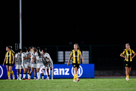 Players of Hammarby looks dejected