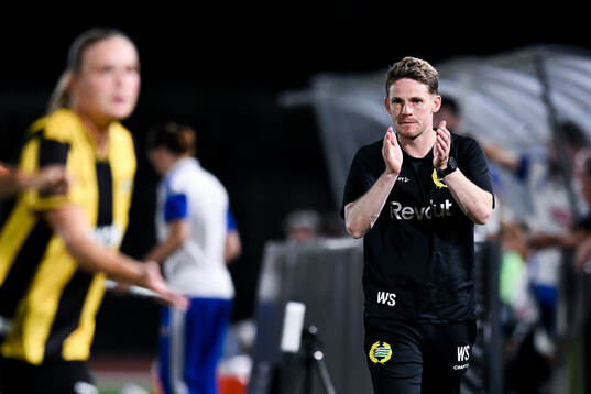 Head coach William Strömberg of Hammarby
