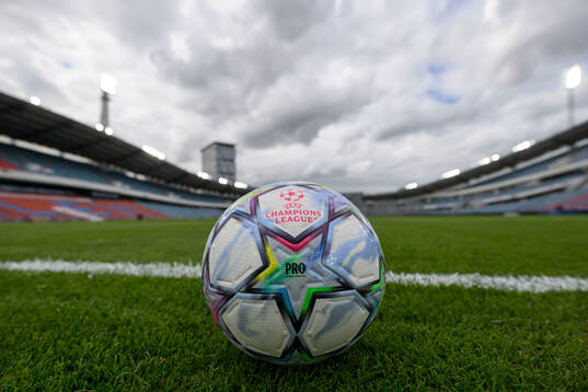 A football at Ullevi