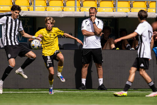Landskronas tränare Emir Kujovic