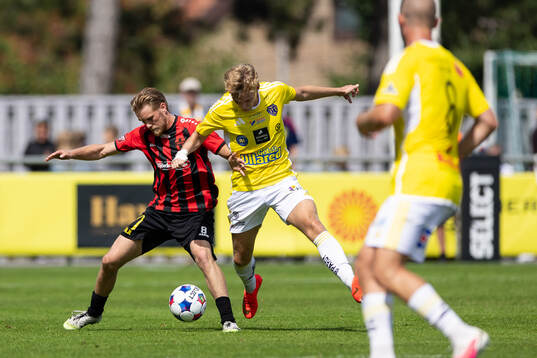 Nordic Uniteds Teo Grönborg och Falkenbergs Hampus