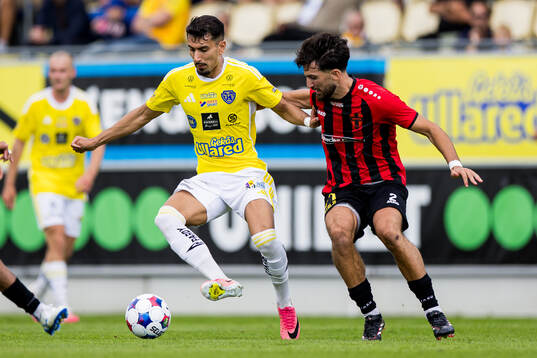 Falkenbergs Elias Mohammad och Nordic Uniteds Matteus Behnan