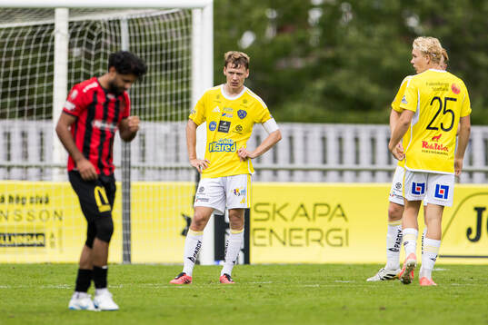 Falkenbergs Melker Nilsson deppar