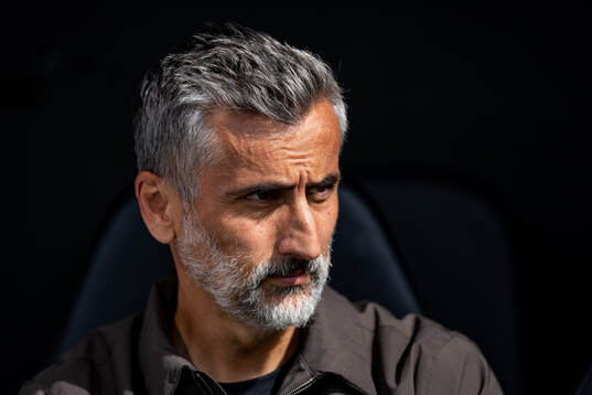 AIKs tränare José Riveiro fotbollsmatchen i Allsvenskan