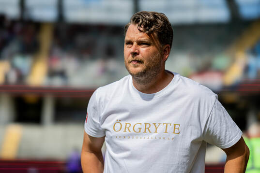 Örgrytes tränare Andreas Holmberg