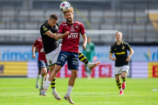 AIKs Dino Besirovic och Örgrytes William Hofvander