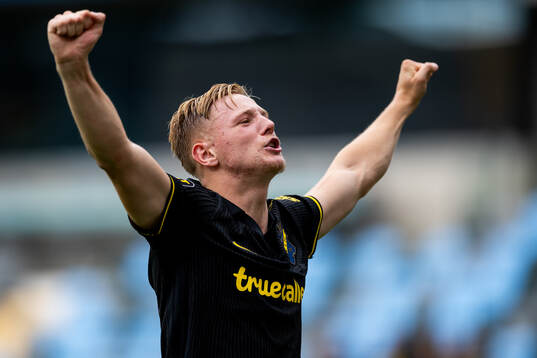 AIKs Sixten Gustafsson jublar